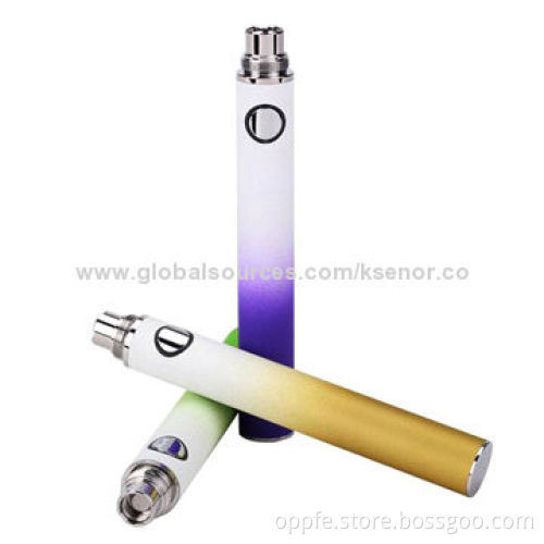 Electronic Cigarette Rainbow EVOD Battery with Blister Pack